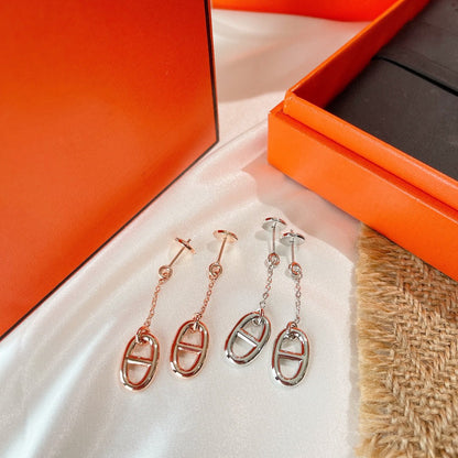 [Rani Jewelry]CHAINE TASSEL EARRINGS