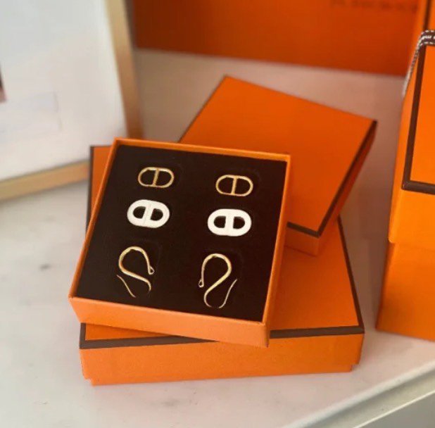 [Rani Jewelry]HM O'MAILLON GOLD EARRINGS