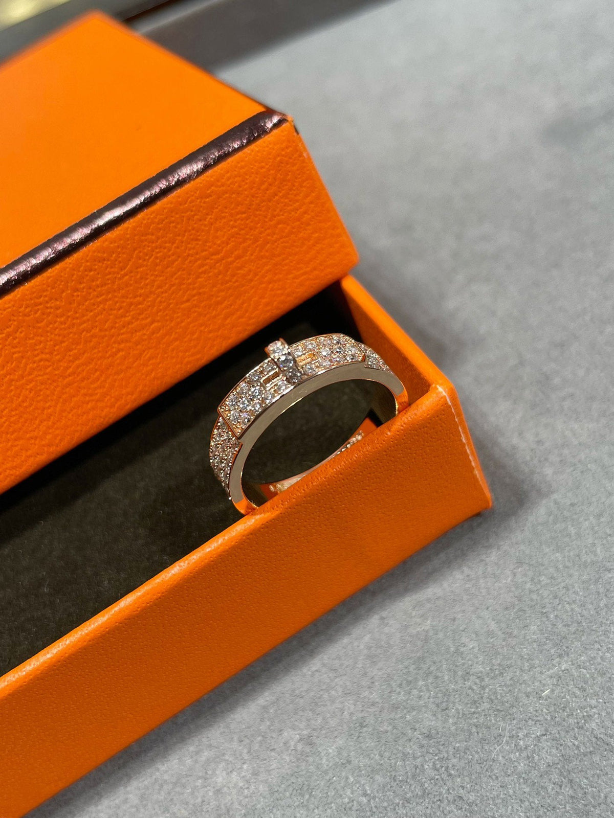 [Rani Jewelry]KELLY PINK GOLD DIAMOND RING