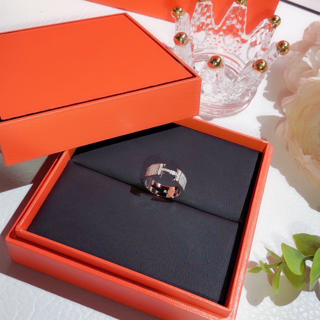 [Rani Jewelry]H RING FULL DIAMOND