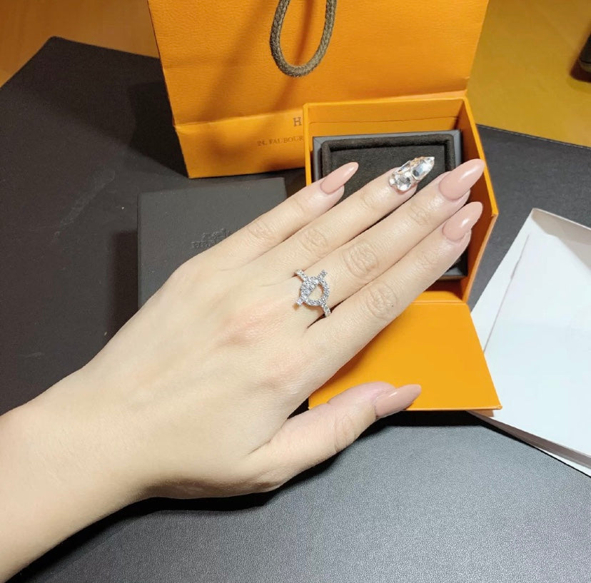 [Rani Jewelry]ECHAPPEE RING SILVER DIAMOND