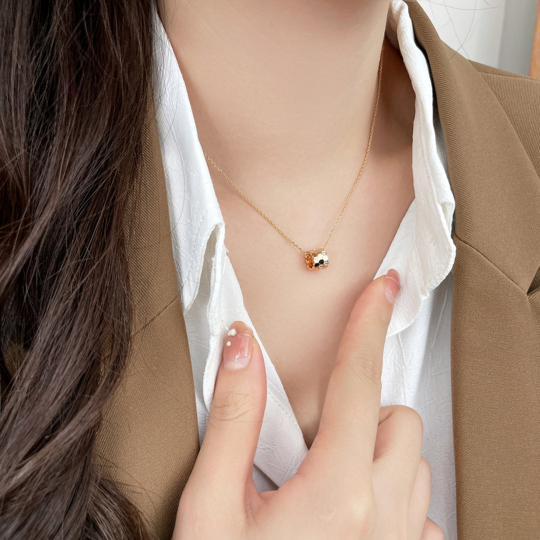 [Rani Jewelry]BEE MINI PEDANT DIAMOND NECKLACE