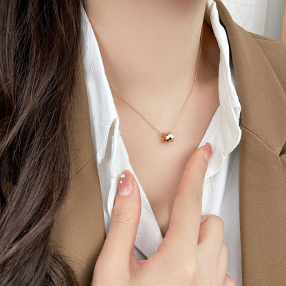 [Rani Jewelry]BEE MINI PEDANT DIAMOND NECKLACE