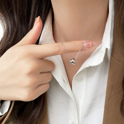 [Rani Jewelry]BEE MINI PEDANT DIAMOND NECKLACE
