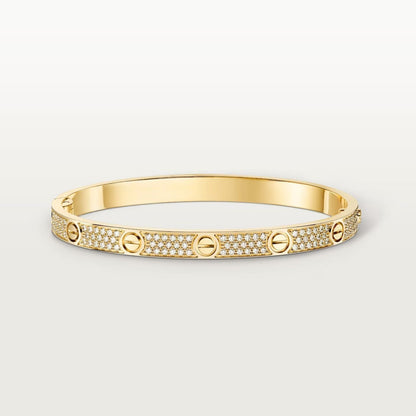 [Rani Jewelry] LOVE BRACELET 4.8MM DIAMOND-PAVED