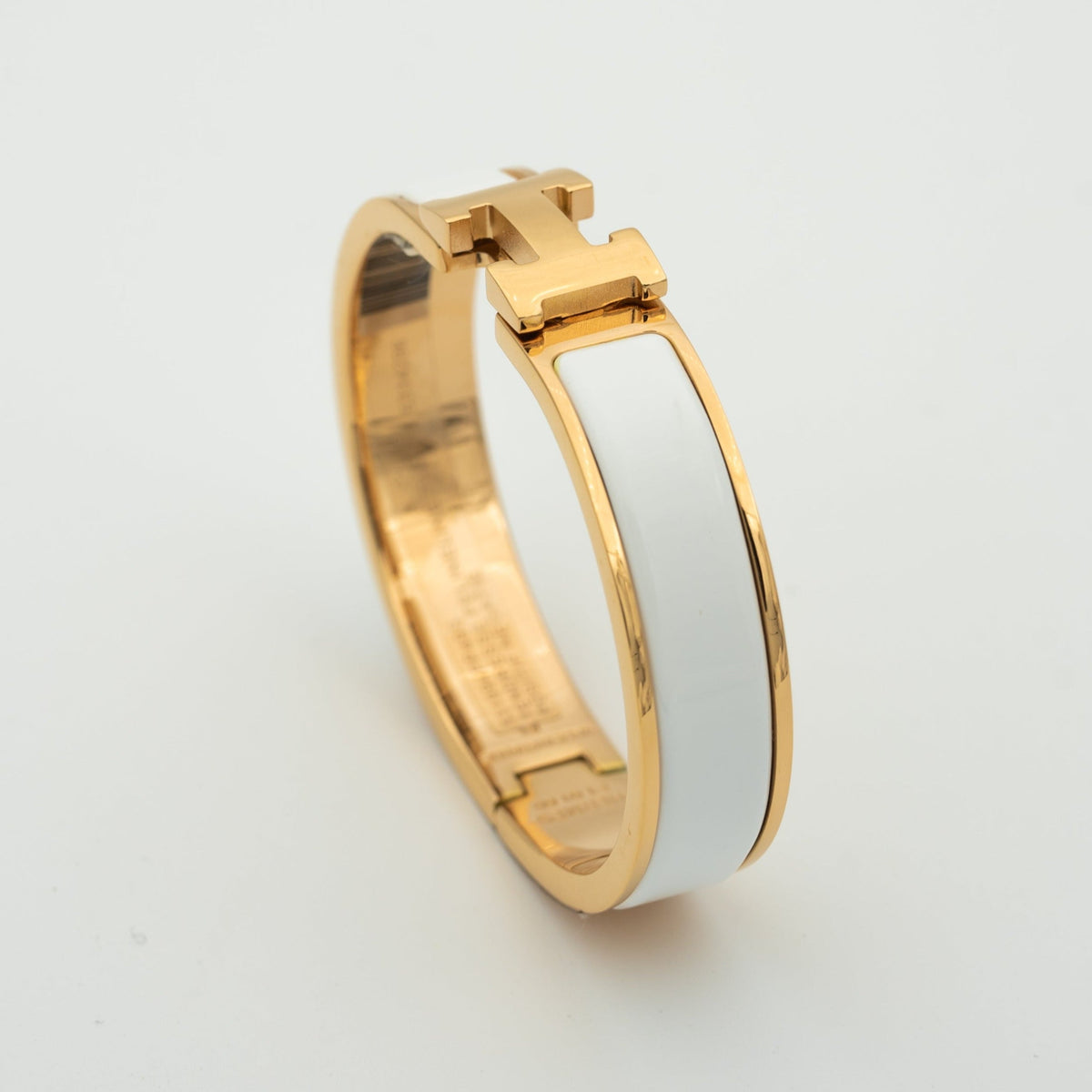[Rani Jewelry]H WHITE BRACELET