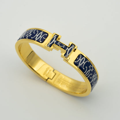 [Rani Jewelry]H BRACELET BLACK MULTICOLOR