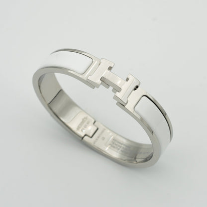 [Rani Jewelry]H WHITE BRACELET