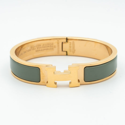 [Rani Jewelry]H BRACELET BLUE GREEN 12MM