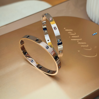 [Rani Jewelry]2026 RAINBOW LOVE BRACELET 6.1MM  10 DIAMONDS