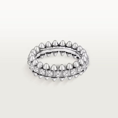 [Rani Jewelry] CLASH 6.4MM SMALL FULL DIAMOND RING