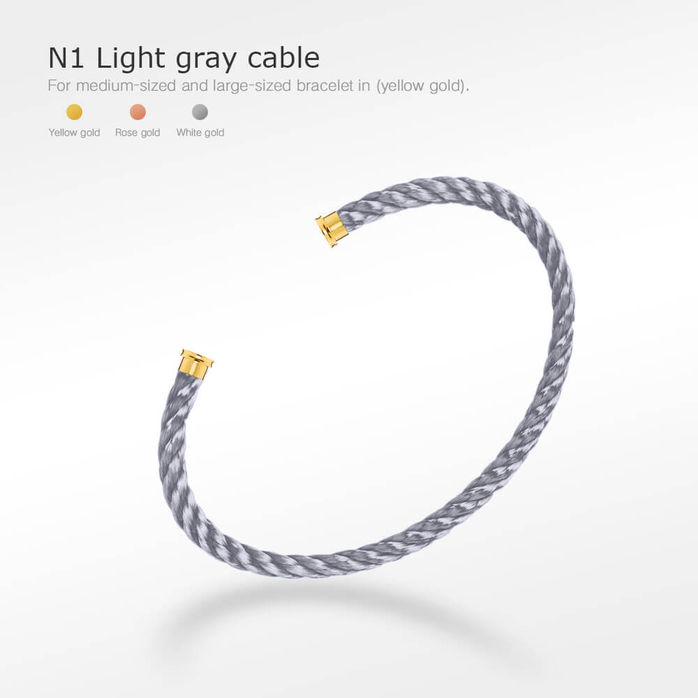 [Rani Jewelry]FORCE SERIES BRACELET CABLES 50 CHOICES (DIY SELECTION)