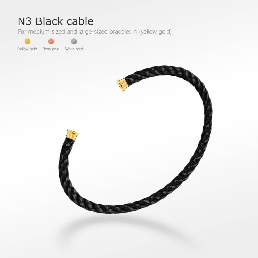 [Rani Jewelry]FORCE SERIES BRACELET CABLES 50 CHOICES (DIY SELECTION)