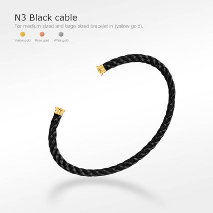 [Rani Jewelry]FORCE SERIES BRACELET CABLES 50 CHOICES (DIY SELECTION)