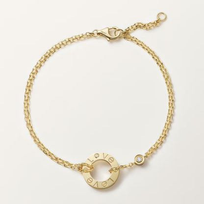 [Rani Jewelry] LOVE BRACELET 2 DIAMOND