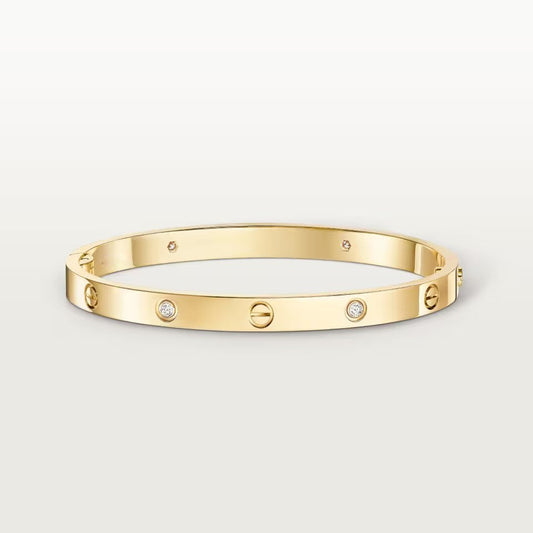 [Rani Jewelry] LOVE BRACELET 4.8MM 4 DIAMONDS