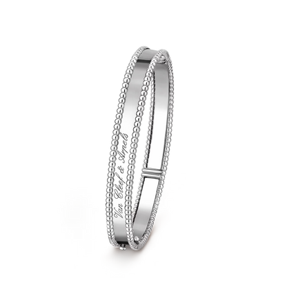 [Rani Jewelry]CLOVER PERLEE BRACELET SIGNATURE ENGRAVING SERIES