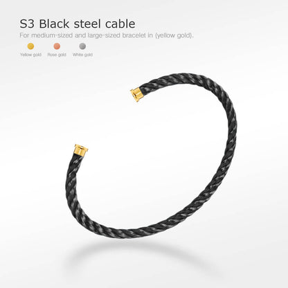 [Rani Jewelry]FORCE SERIES BRACELET CABLES 50 CHOICES (DIY SELECTION)
