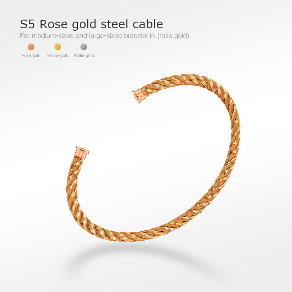 [Rani Jewelry]FORCE SERIES BRACELET CABLES 50 CHOICES (DIY SELECTION)