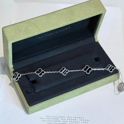 [Rani Jewelry] CLOVER 5 MOTIF PULSAR STONE BRACELET COLLECTION