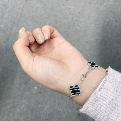 [Rani Jewelry] CLOVER 5 MOTIF PULSAR STONE BRACELET COLLECTION