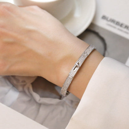 [Rani Jewelry]KELLY BRACELET DIAMOND PAVED