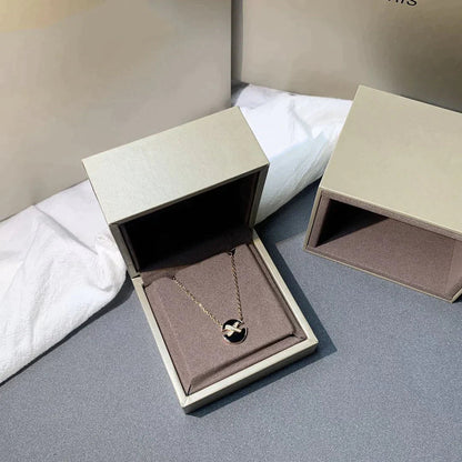 [Rani Jewelry]JEUX DE ROSE GOLD DIAMOND NECKLACE