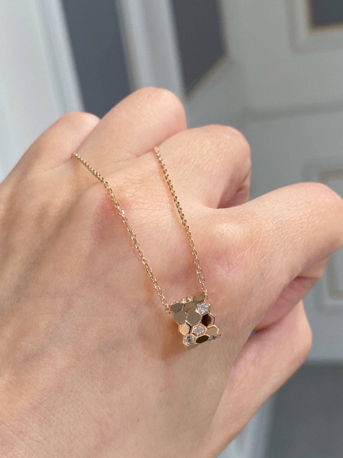 [Rani Jewelry]BEE LOVE DIAMOND NECKLACE