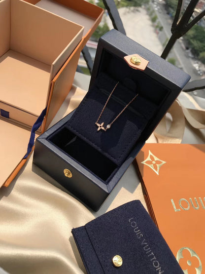 [Rani Jewelry]BLOSSOM PENDANT PINK GOLD AND DIAMOND
