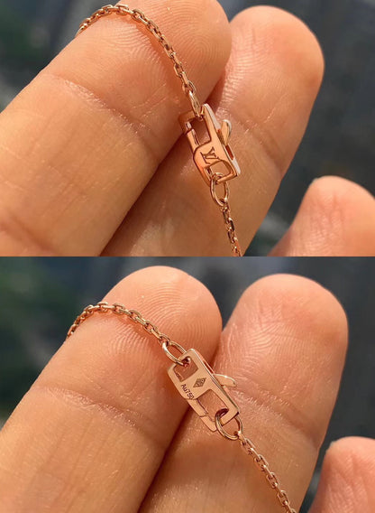 [Rani Jewelry]BLOSSOM PENDANT PINK GOLD AND DIAMOND