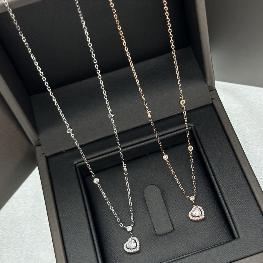 [Rani Jewelry]JOY HEART DIAMOND NECKLACE