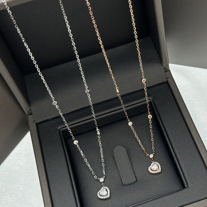 [Rani Jewelry]JOY HEART DIAMOND NECKLACE