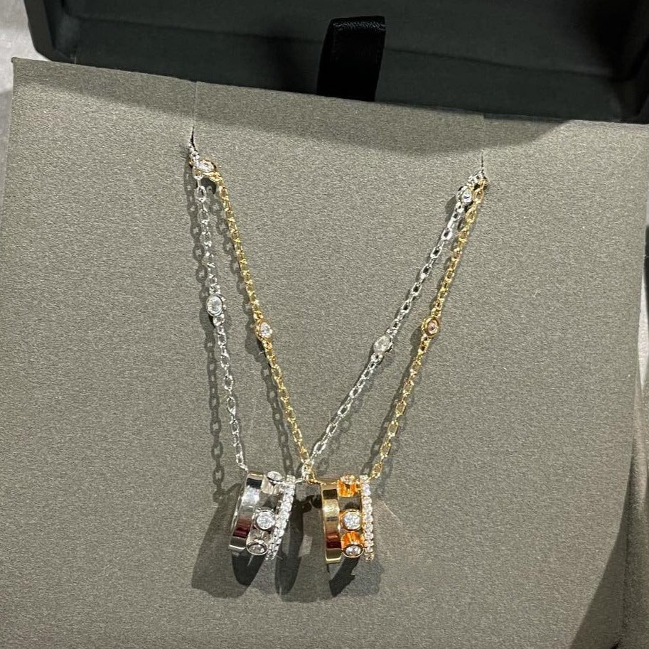 [Rani Jewelry]CHAIN MOVE ROMANE PEDAND NECKLACE