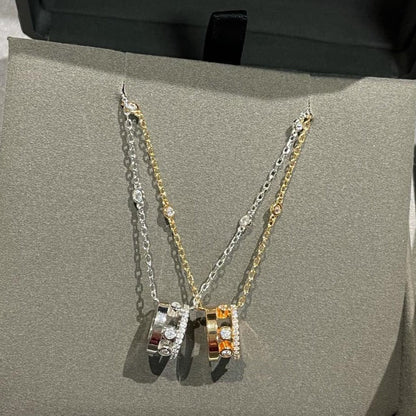 [Rani Jewelry]CHAIN MOVE ROMANE PEDAND NECKLACE