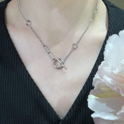 [Rani Jewelry]HM STERLING CHAINE D'ANCRE HEART