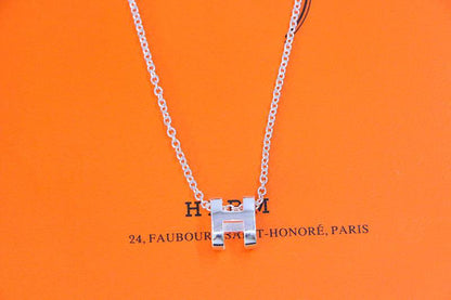 [Rani Jewelry]HM NECKLACE H LETTER OVAL SERIES