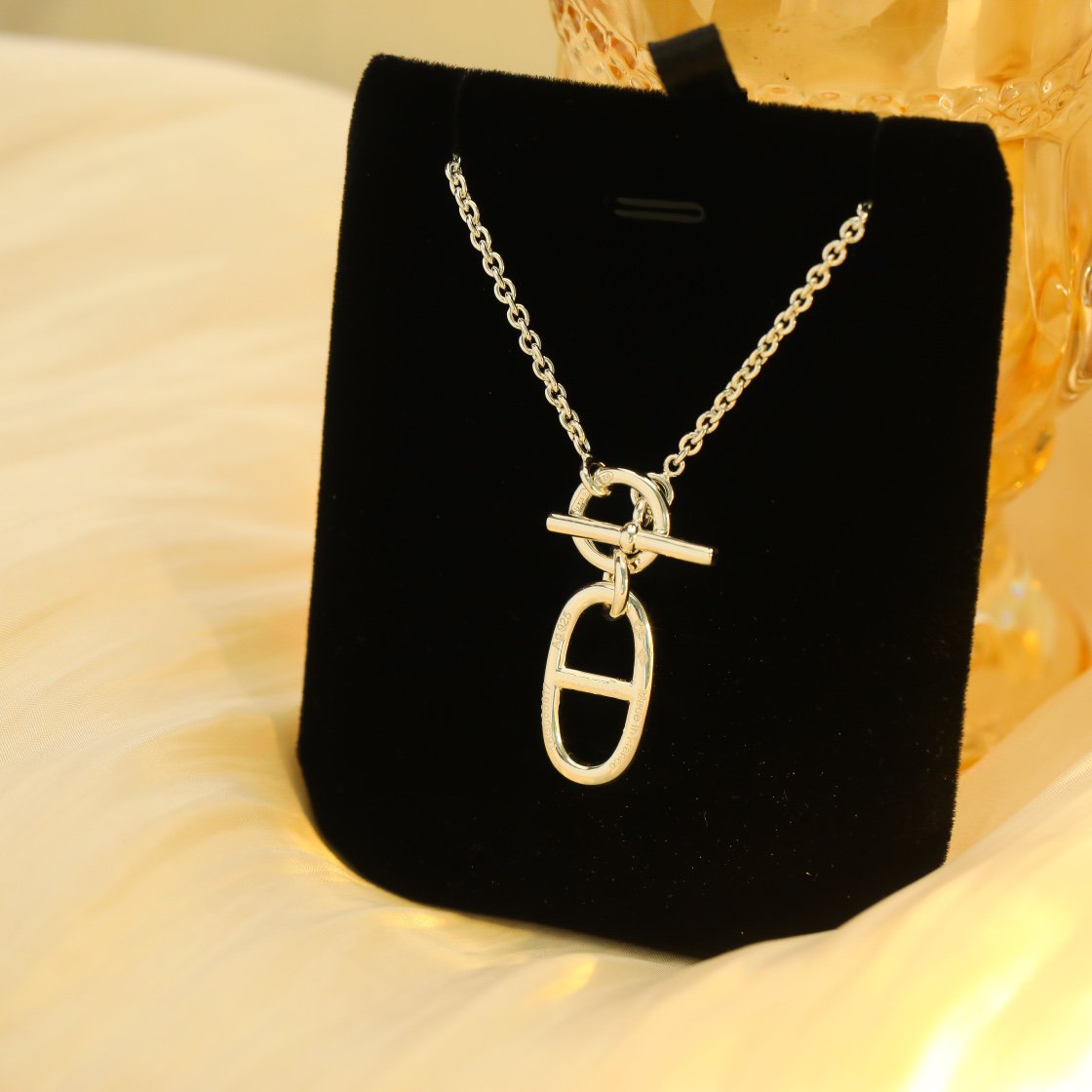 [Rani Jewelry]HM CHAINE D'ANCRE PENDANT NECKLACE STERLING SILVER
