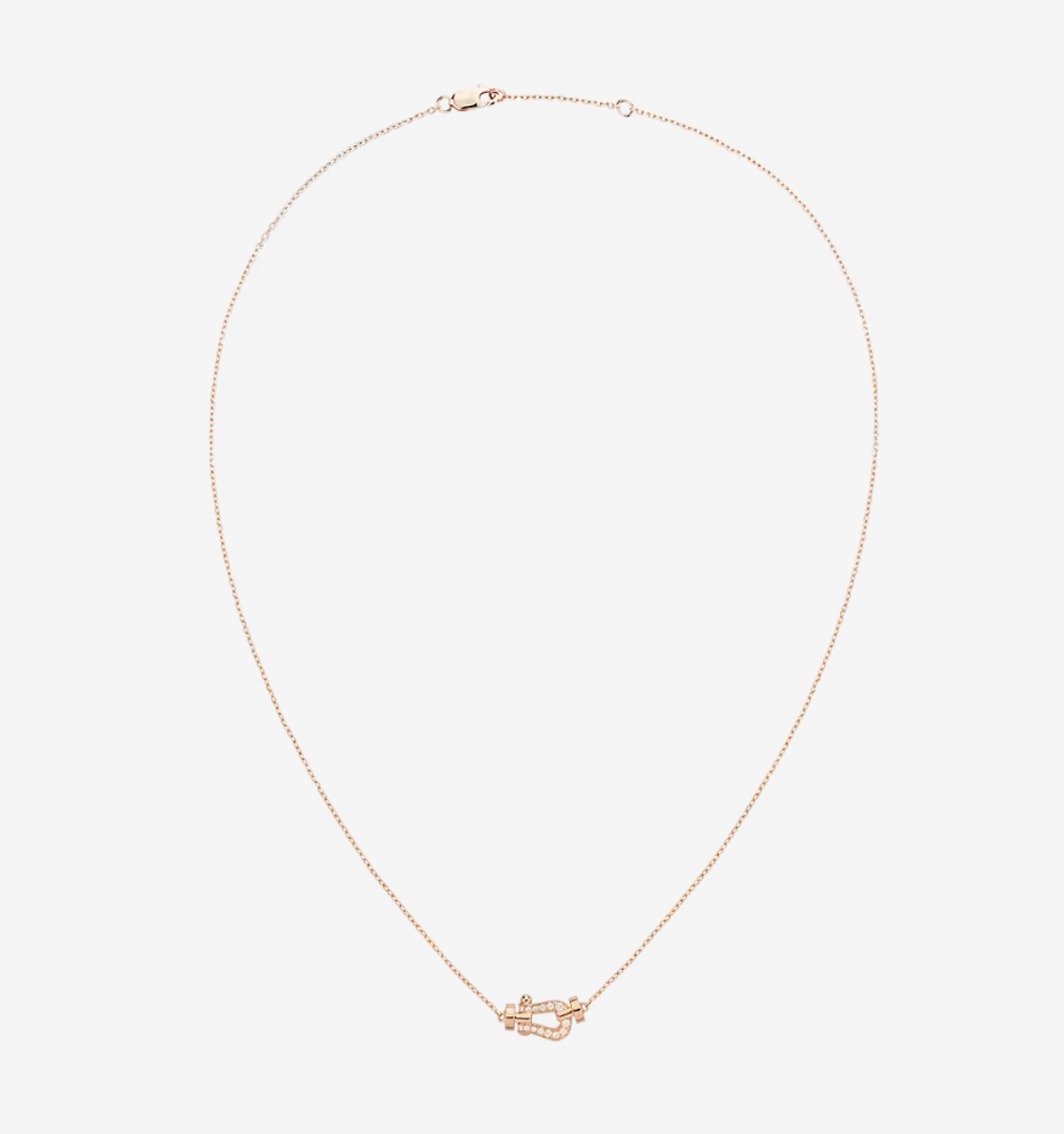[Rani Jewelry]FORCE 10 DIAMOND PINK GOLD NECKLACE MINI MODEL
