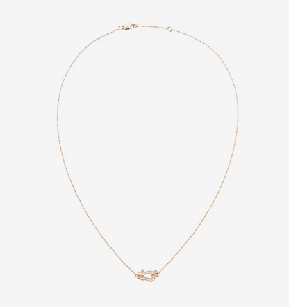 [Rani Jewelry]FORCE 10 DIAMOND PINK GOLD NECKLACE MINI MODEL