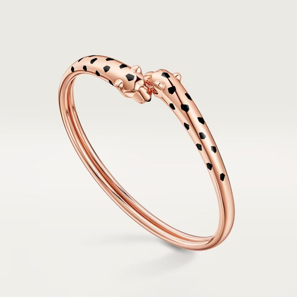 [Rani Jewelry] PANTHERE DOUBLE HEADED OPEN BRACELET
