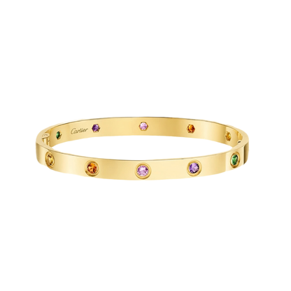 [Rani Jewelry]2026 RAINBOW LOVE BRACELET 6.1MM  10 DIAMONDS
