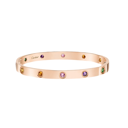 [Rani Jewelry]2026 RAINBOW LOVE BRACELET 6.1MM  10 DIAMONDS