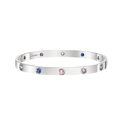 [Rani Jewelry]2026 RAINBOW LOVE BRACELET 6.1MM  10 DIAMONDS