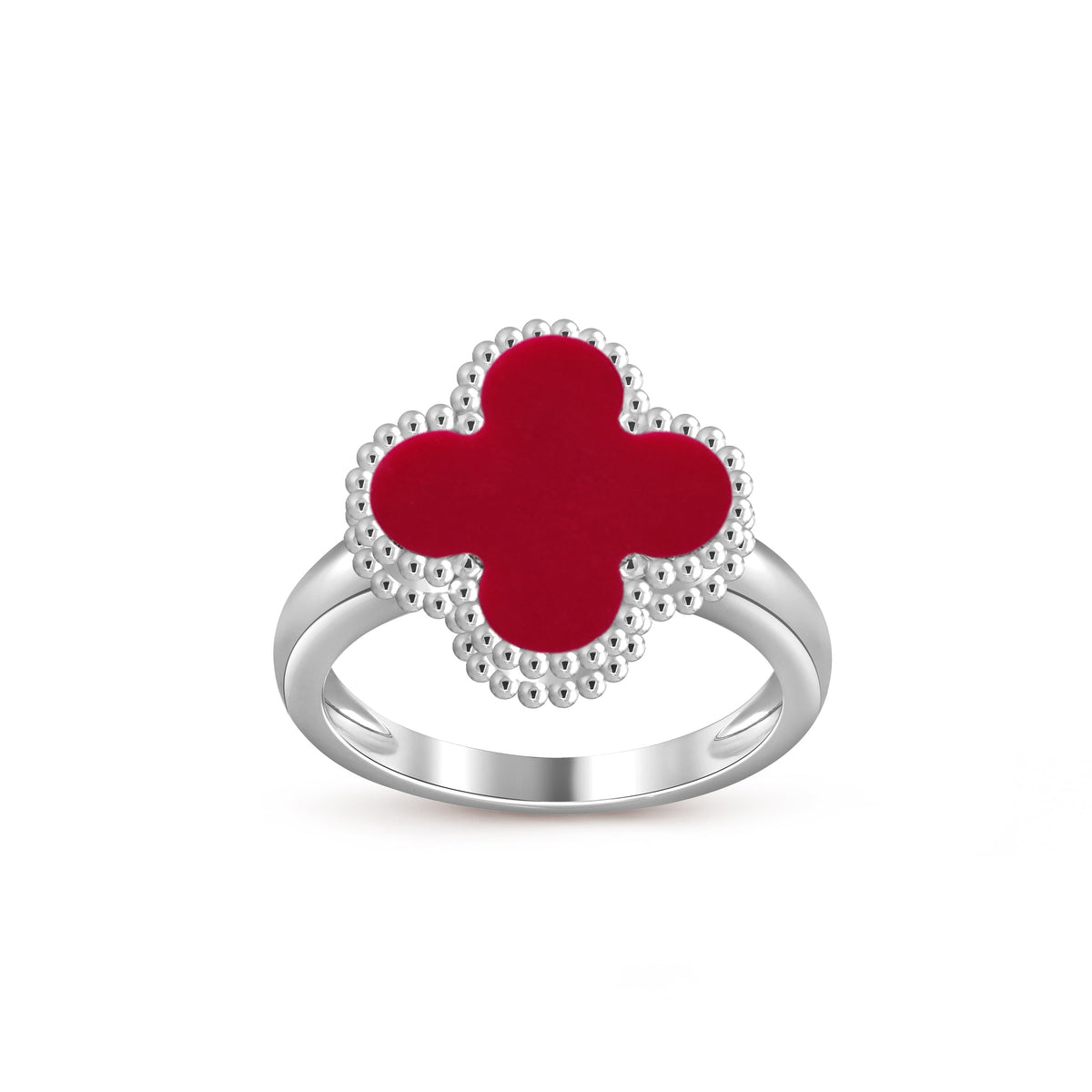 [Rani Jewelry]CLOVER SILVER RING COLLECTION