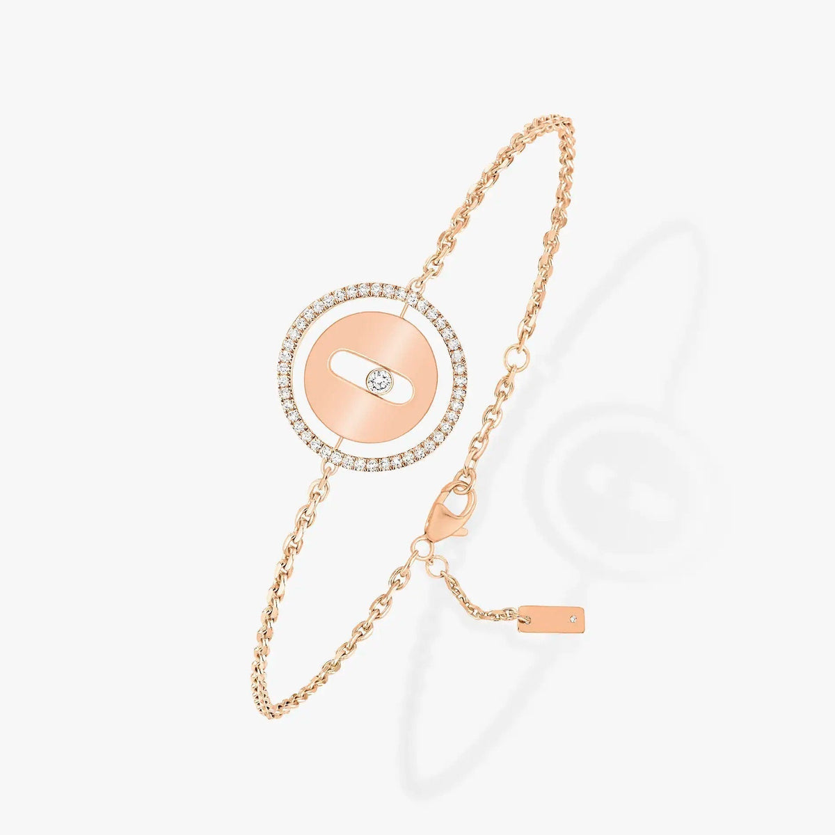 [Rani Jewelry]LUCKY MOVE PAVED DIAMOND BRACELET