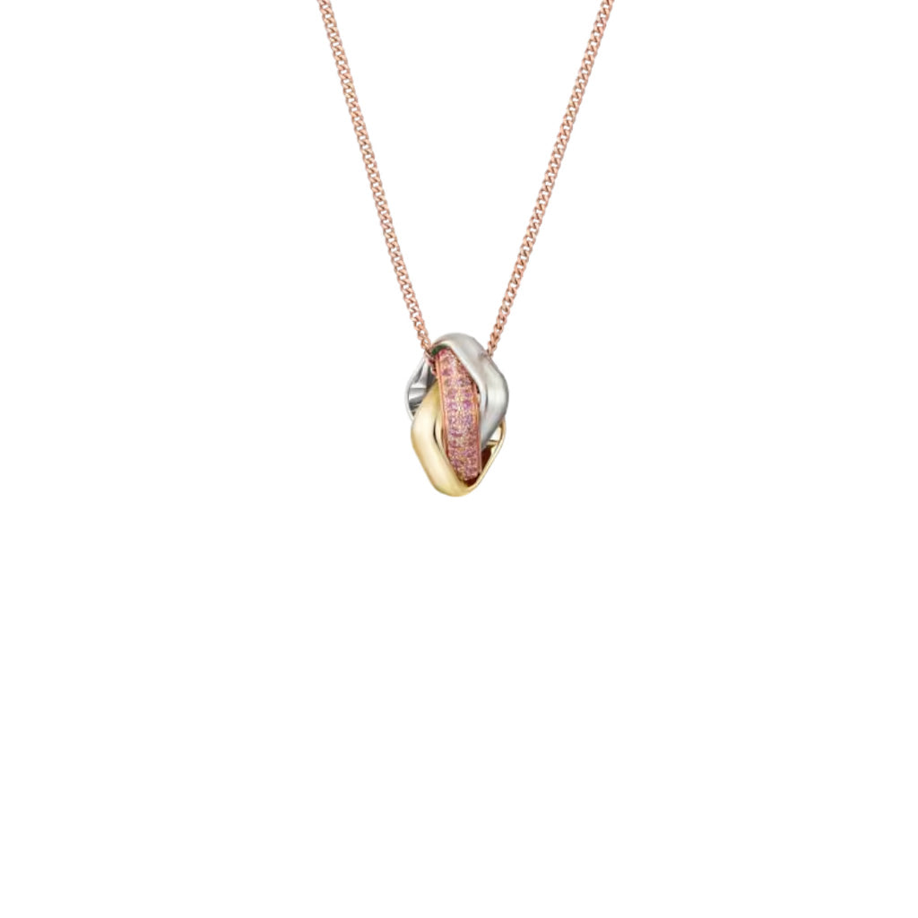 [Rani Jewelry] TRINITY CUSHION NECKLACE COLLECTION