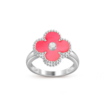 [Rani Jewelry]CLOVER SILVER DIOMND RING COLLECTION