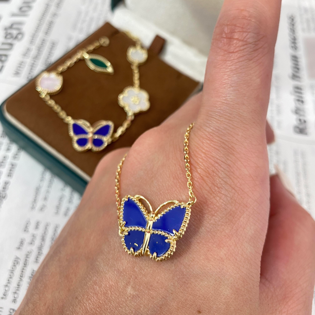 [Rani Jewelry] 2026 NEW LUCKY BUTTERFLY 1 MOTIFS NECKLACE
