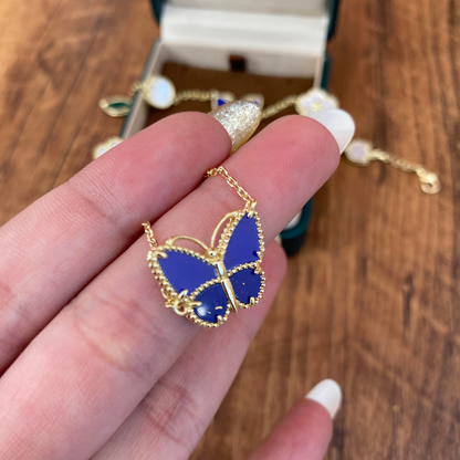 [Rani Jewelry] 2026 NEW LUCKY BUTTERFLY 1 MOTIFS NECKLACE