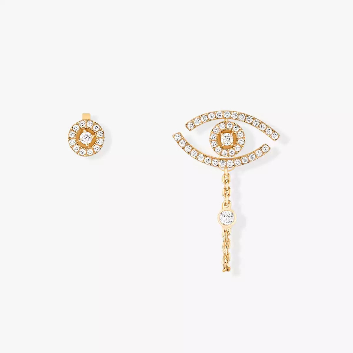 [Rani Jewelry]Lucky Eye Diamond Earrings